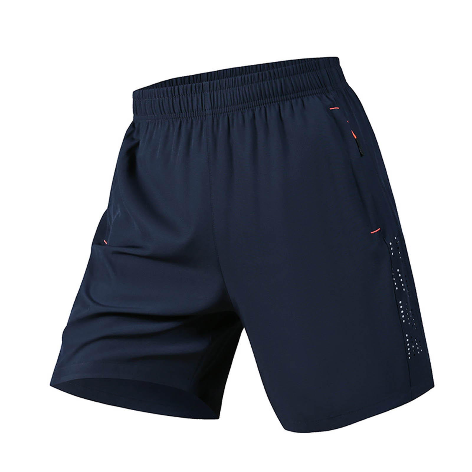 thumbnail image 4 of Pantalones cortos informales de verano de secado rápido para hombre, seda Ice elástica en los cuatro lados, bolsillos con cremallera, deportes al aire libre, S-XXXL, 4 of 4
